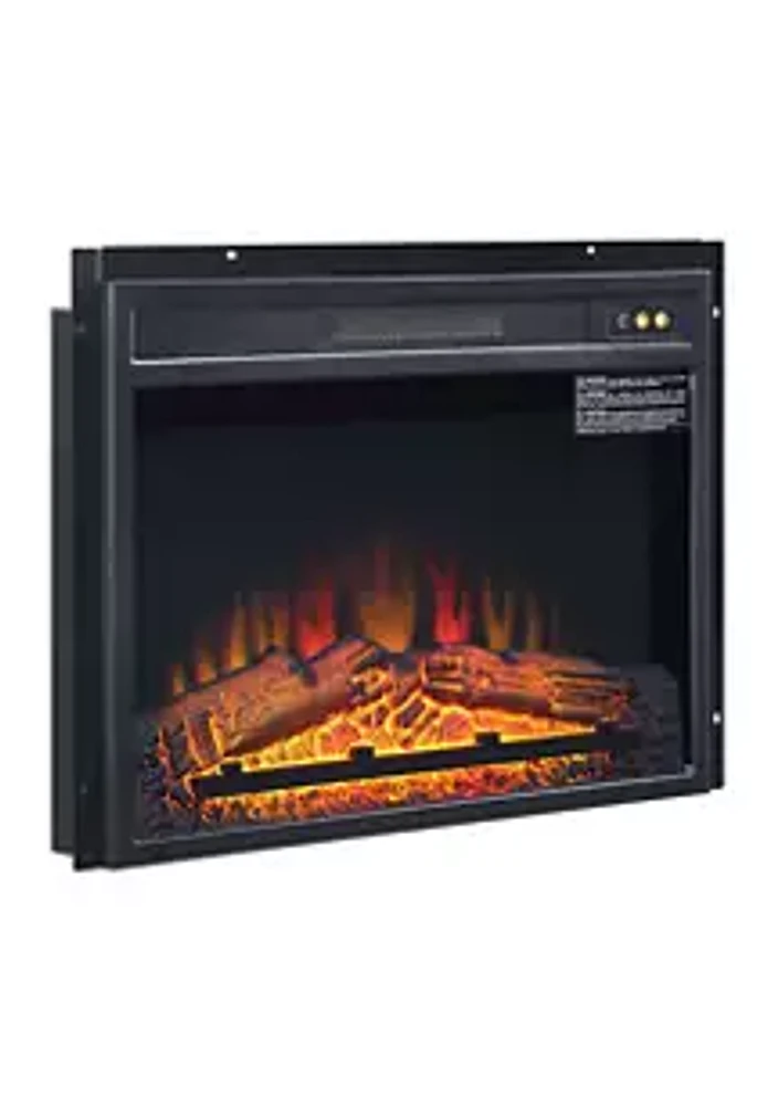 Manhattan Comfort Electric 23 " Fireplace Box with Heat Functionality