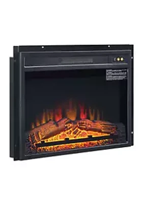 Manhattan Comfort Electric 23 " Fireplace Box with Heat Functionality
