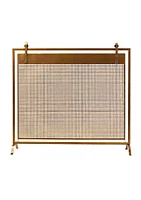 Monroe Lane Modern Metal Fireplace Screen