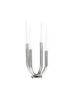 Monroe Lane Contemporary Stainless Steel Candelabra