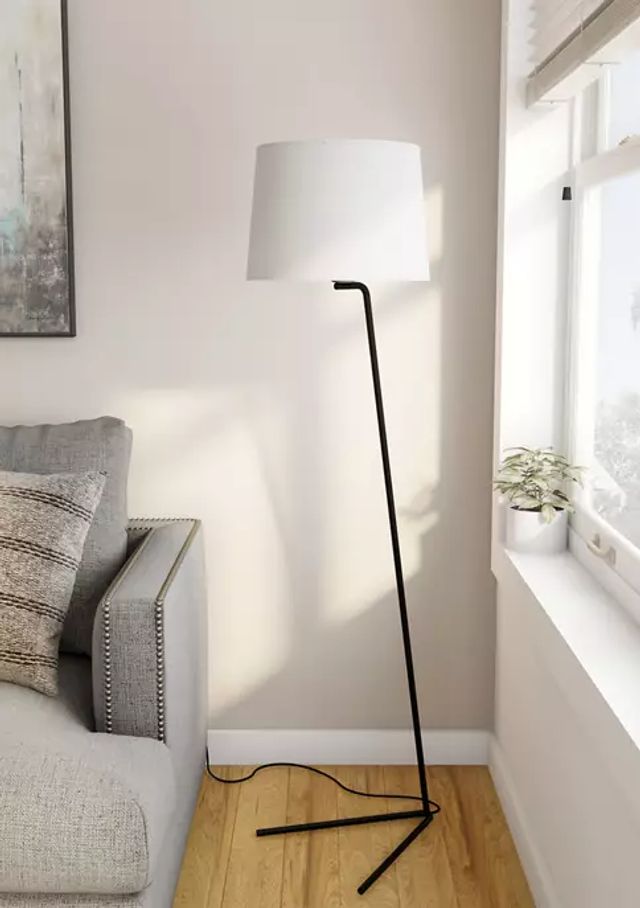 Belk Markos Tilted Floor Lamp In Blackened Bronze | The Summit