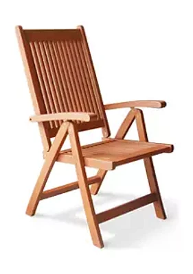 VIFAH Malibu Outdoor 5-Position Reclining Chair