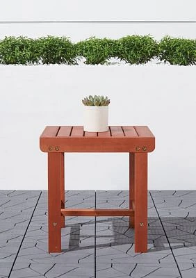 Malibu Outdoor Patio Wood Side Table