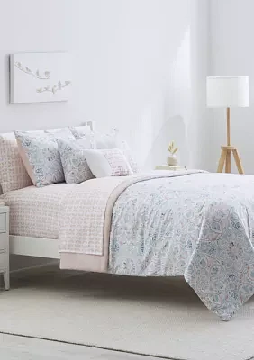 Coastal Paisley 10 Piece Bedding Set