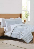 3-Piece Striped Comforter Set