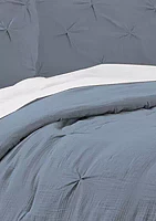 3-Piece Pintuck Comforter Set