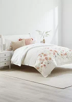 Floral Bloom Waffle Comforter Set