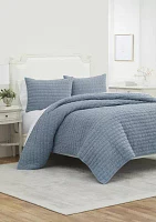 Spring Sky Jacquard Stitch Quilt Set