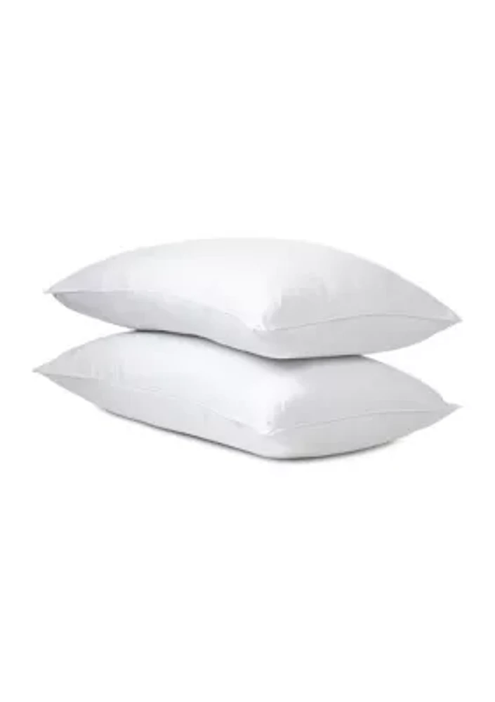 Essentials 2 Pack Hypo Allergenic Bed Pillow