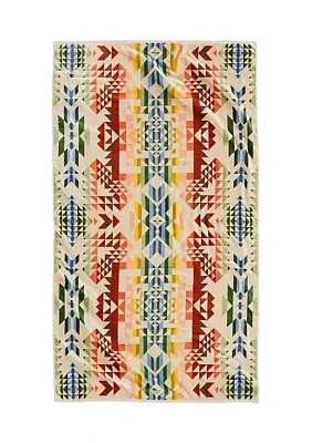 Oversized Jacquard Beach Spa Towel