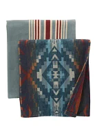 Organic Cotton Throw Blanket Gift Set