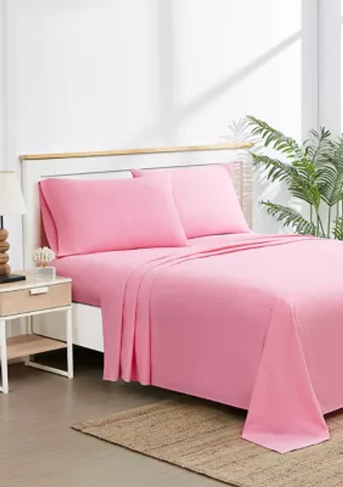 Pink Lemonade Cotton Sheet Set