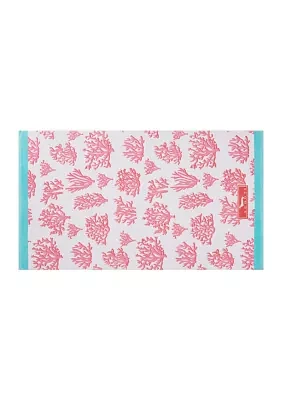 Floral Reef Beach/Pool Towel