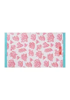 Floral Reef Beach/Pool Towel