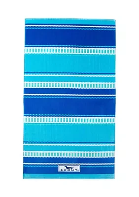 Wide Stripe Beach Towel