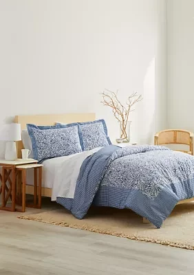 Honey Blue Comforter Set