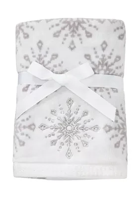 Holiday Snowflake Hand Towels - 2 Pack