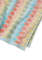 Coastal Shell Splash Washcloth