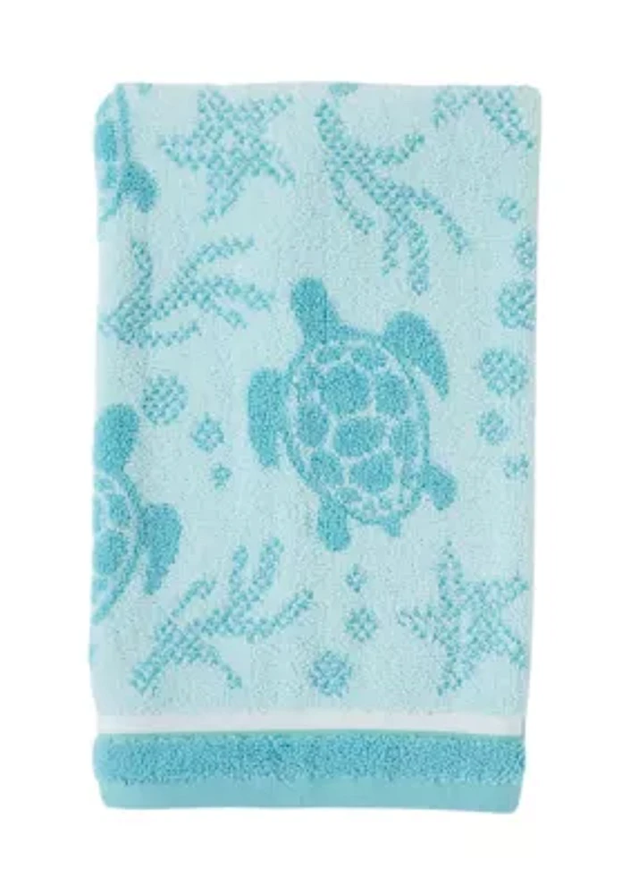 Coastal Juno Cove Splash Bath Towel