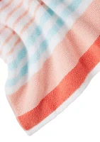 Coastal Kelby Coral Melon Bath Towel