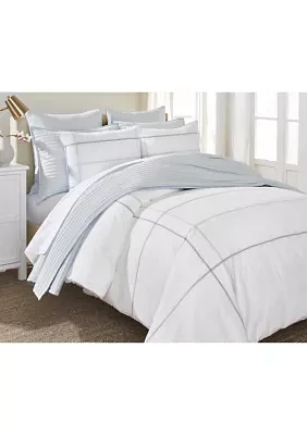 Interlock Plaid Comforter Set