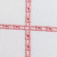 Eyelet Square Coral Decorative Pillow