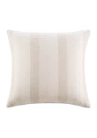 Batten Square Linen Decorative Pillow