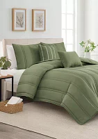 Southvale Olivine 5 Piece Comforter Set