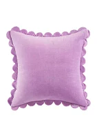 Scalloped Edge Pillow