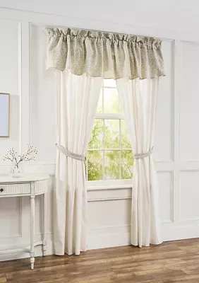Sylvan Drapery Pair with Tiebacks
