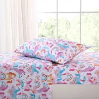 Unicorn Ultra Soft Microfiber 4 Piece Sheet Set