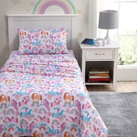 Unicorn Ultra Soft Microfiber 4 Piece Sheet Set