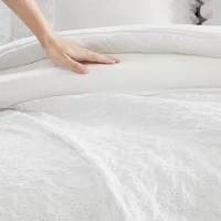 Eyelet Ruffle-2 Piece- Comforter Bedding Set