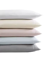 Solid 800-Thread Count 2-Piece Sateen Queen Pillowcase Pair