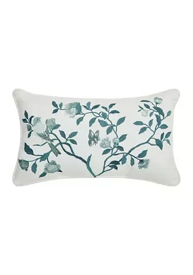 Waterford Living Chloe Decorative Pillow in Blue Haze