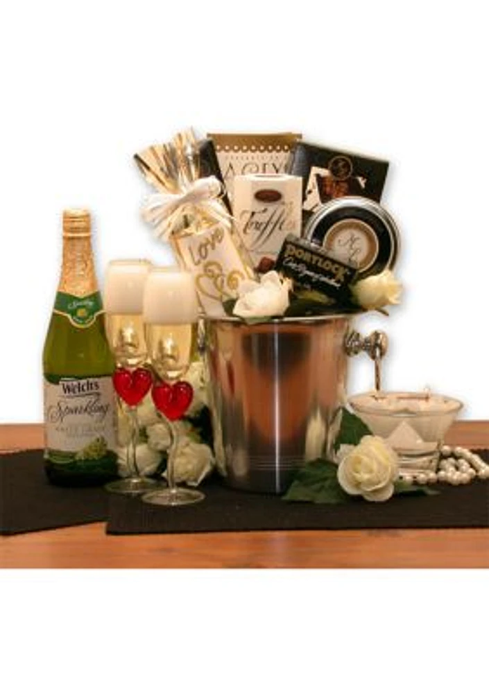 Romantic Evening For Two Gift Basket