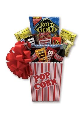 Popcorn Pack Snack Gift Basket