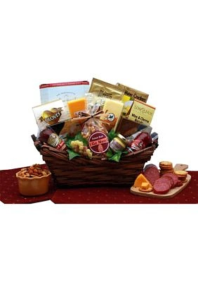 Gourmet Delights Gift Basket