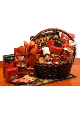 A Grand World Of Thanks Gourmet Gift Basket