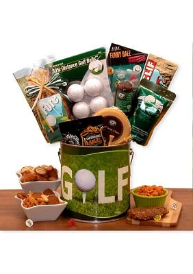 Fore! Golfers Gift Pail