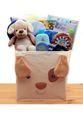 GBDS Puppy Tails  New Baby Gift Basket