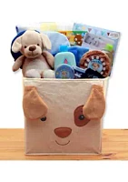 GBDS Puppy Tails  New Baby Gift Basket