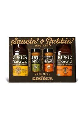 Saucin' & Rubbin' 4-Pack Gift Kit