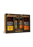 Saucin' & Rubbin' 4-Pack Gift Kit