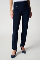 Pull-On Dress Pants with Side Split