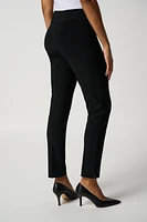 Pull-On Dress Pants with Side Split