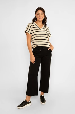 Banu Brushed Knit Drawstring Pant