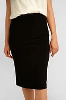 Pull-On Pencil Skirt