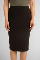 Pull-On Pencil Skirt