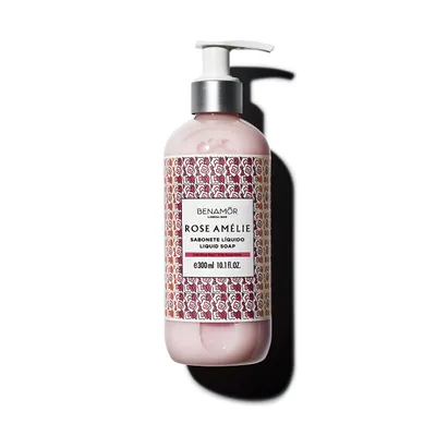 SABONETE LÍQUIDO REVITALIZANTE ROSE AMÉLIE 300ML